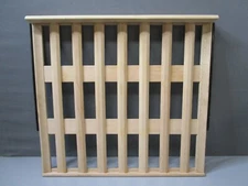 Wine Fridge Wood Rack / Shelf  (19 1/4" w/ side rails x 17 1/2" x 1 3/4")  ASMN