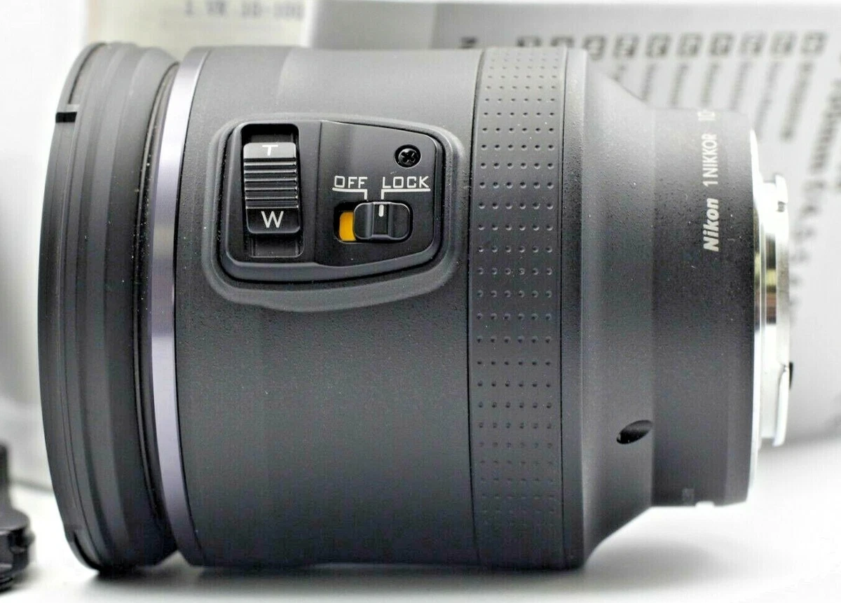 Nikon 1 NIKKOR 10-100mm f/4.5-5.6 PD-ZOOM VR Lens AS-IS Parts or Repair