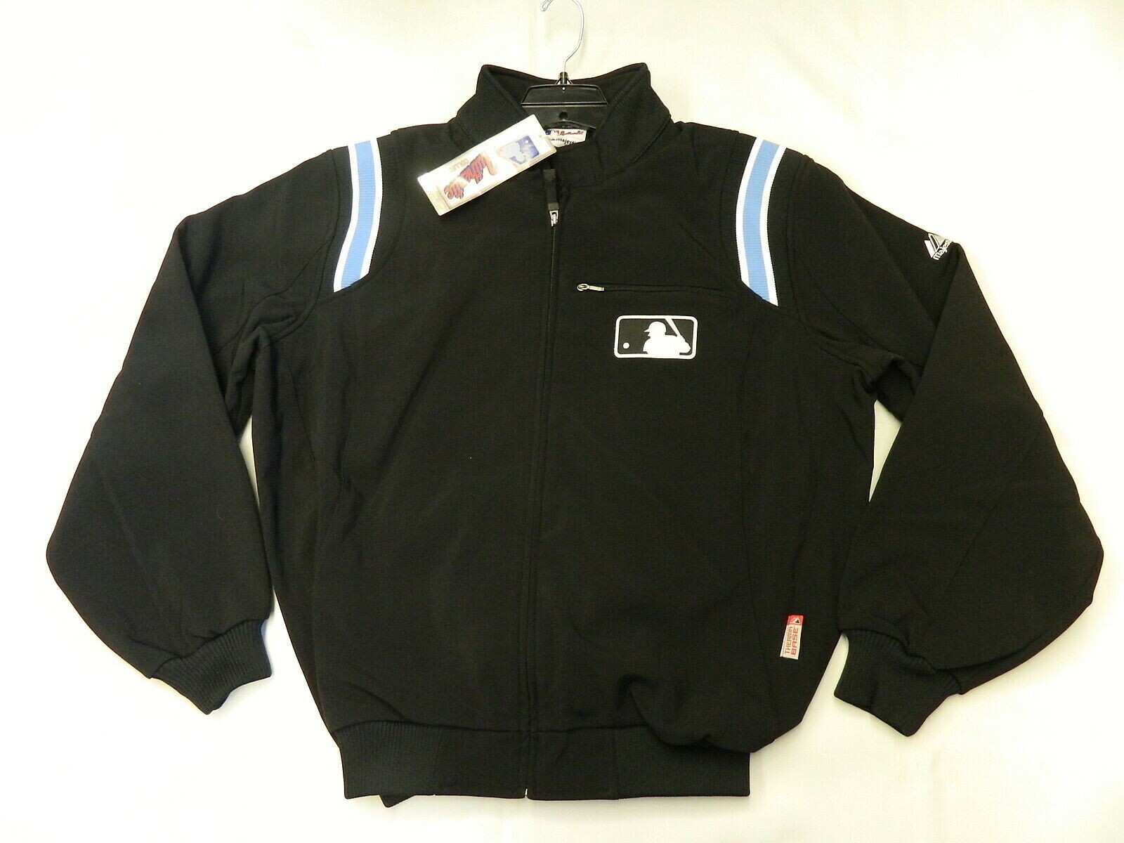 Authentic MLB Umpire Onfield Premier Dugout Jacket W/Shoulder stripes RARE!! 4XL