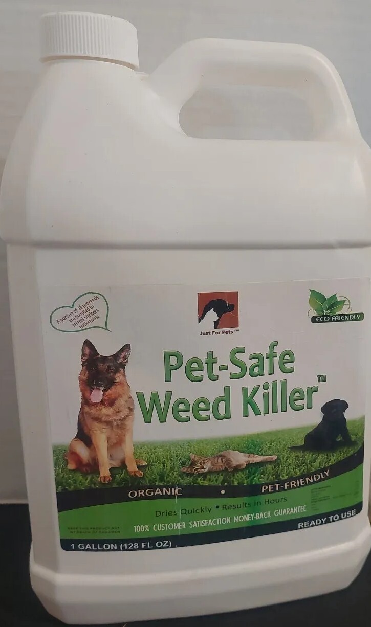 Just For Pets Eco Friendly Pet Safe Weed Killer 1-gal 128-oz Organic Dries Quick 787303669966 | eBay Just For Pets Eco Friendly Pet Safe Weed Killer 1-gal 128-oz Organic Dries Quick 787303669966 | eBay