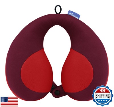 INFANZIA Kids Chin Supporting Travel Neck Pillow, Prevent Head from Falling F