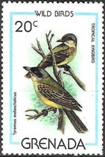 Timbre Oiseaux Grenade 913 ** (72308ER)