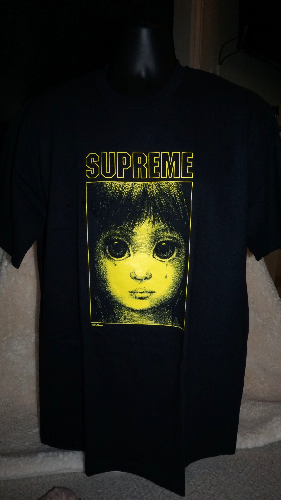 SUPREME T Shirt MARGARET KEENE TEARDROP TEE L Large SS24T13