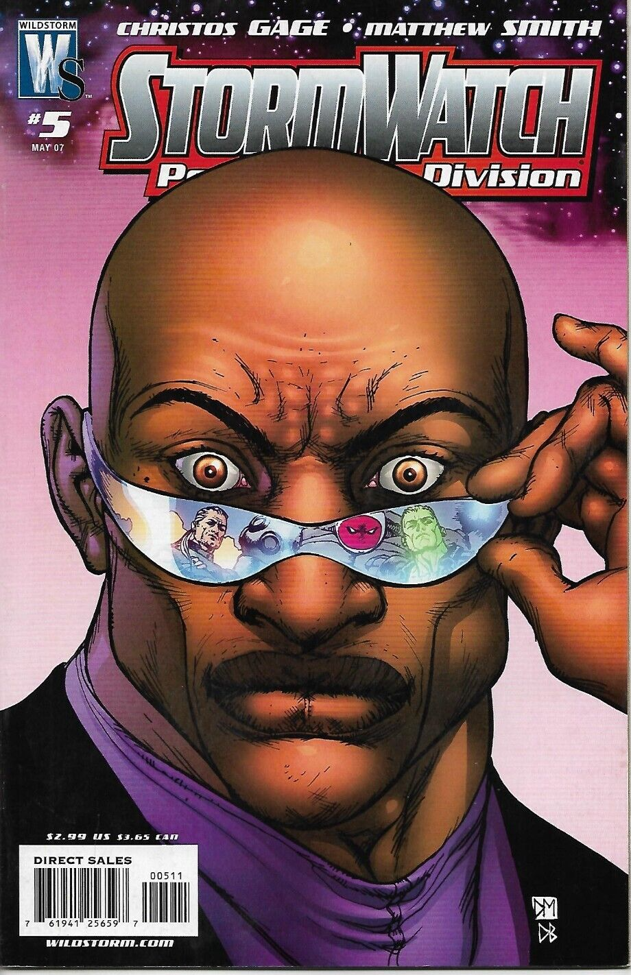 STORMWATCH Post Human Division (2007) #5 - Back Issue (S)