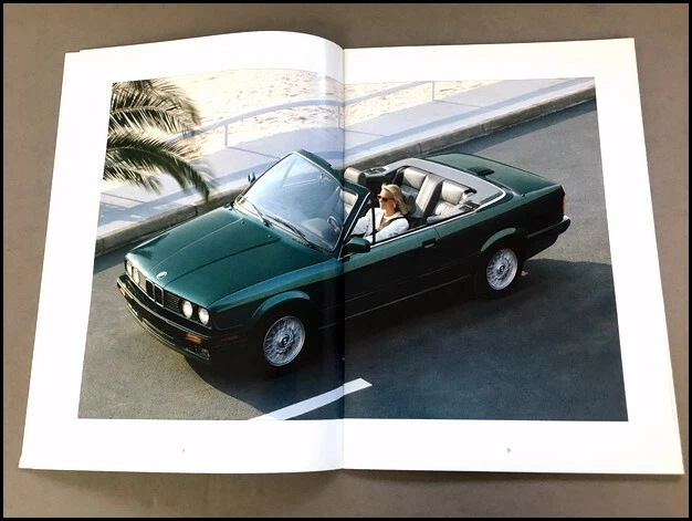 1992 BMW 325i 318i Convertible 32-page Original Car Sales Brochure Catalog Foto 4 de 4