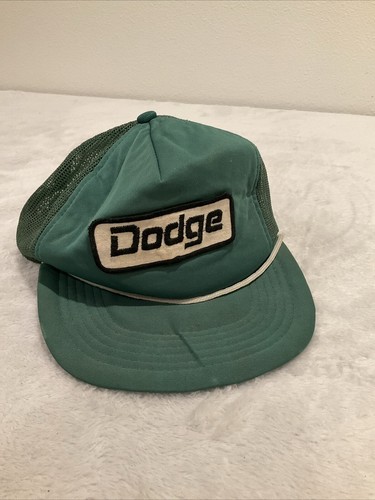 Casquette Trucker Vintage Années 80 Guptills Dodger Dealership - Snapback, Style Rétro