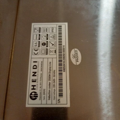Induktionskochplatte Hendi Displayline 3500W, defekt - Bild 2 von 4