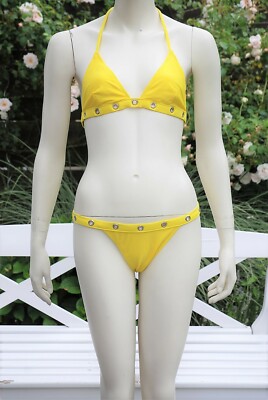 GEORGES RECH * Bikini * Sonnen Gelb * 36 38 * NEU * NP 129 