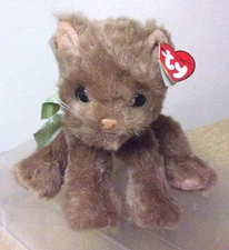 Ty 2002 Classic CAMEO-Cat w/shades of brown-MWMT & HTF-Brand New & Retired Cat