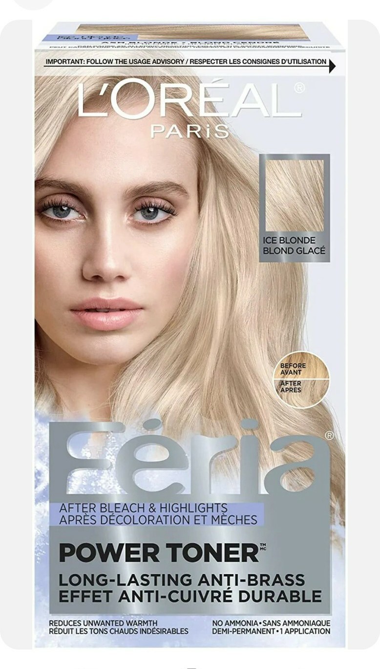 L’oreal Feria Paris Power Toner AntiBrass DemiPermanent Hair Toner