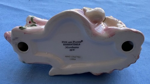Fitz & Floyd Moon Beams Tumbling Angels Ceramic Figurines Set of 3 New in Box - Picture 8 of 13