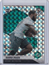 Gerrid Doaks 2021 Panini Mosaic Mosaics Prizm Miami Dolphins Rookie $1.50 SHIP