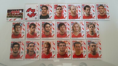 GERMANY 2006 HELVETIA Switzerland PANINI FOOTBALLERS WC *** CHOOSE FIGURINE ***