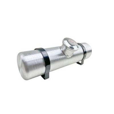 JSD 0.72 Gallon 4'' x 15'' Universal Aluminum Spun Round Gas Tank Fuel Cell Tank 