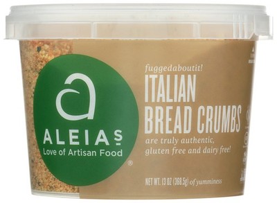 Gluten Free Italian Bread Crumbs By Aleias 13 Oz