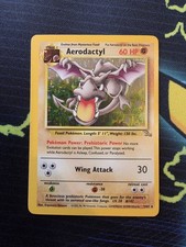 Aerodactyl 1/62 Fossil Holo Rare Unlimited Pokémon Card MP on eBay