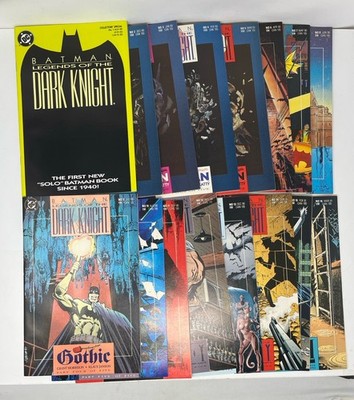 Batman: Legends of the Dark Knight #1 16 Complete Early Run VF+ Avg
