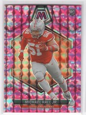 #352 2024 Mosaic CAMO PINK Michael Hall Jr. RC Cleveland Browns