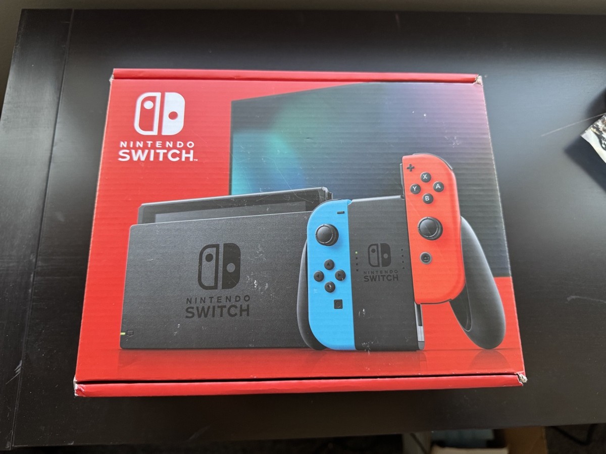 Nintendo Switch Sony Buy Nintendo Switch 32GB Gray Console with Neon Red and Neon