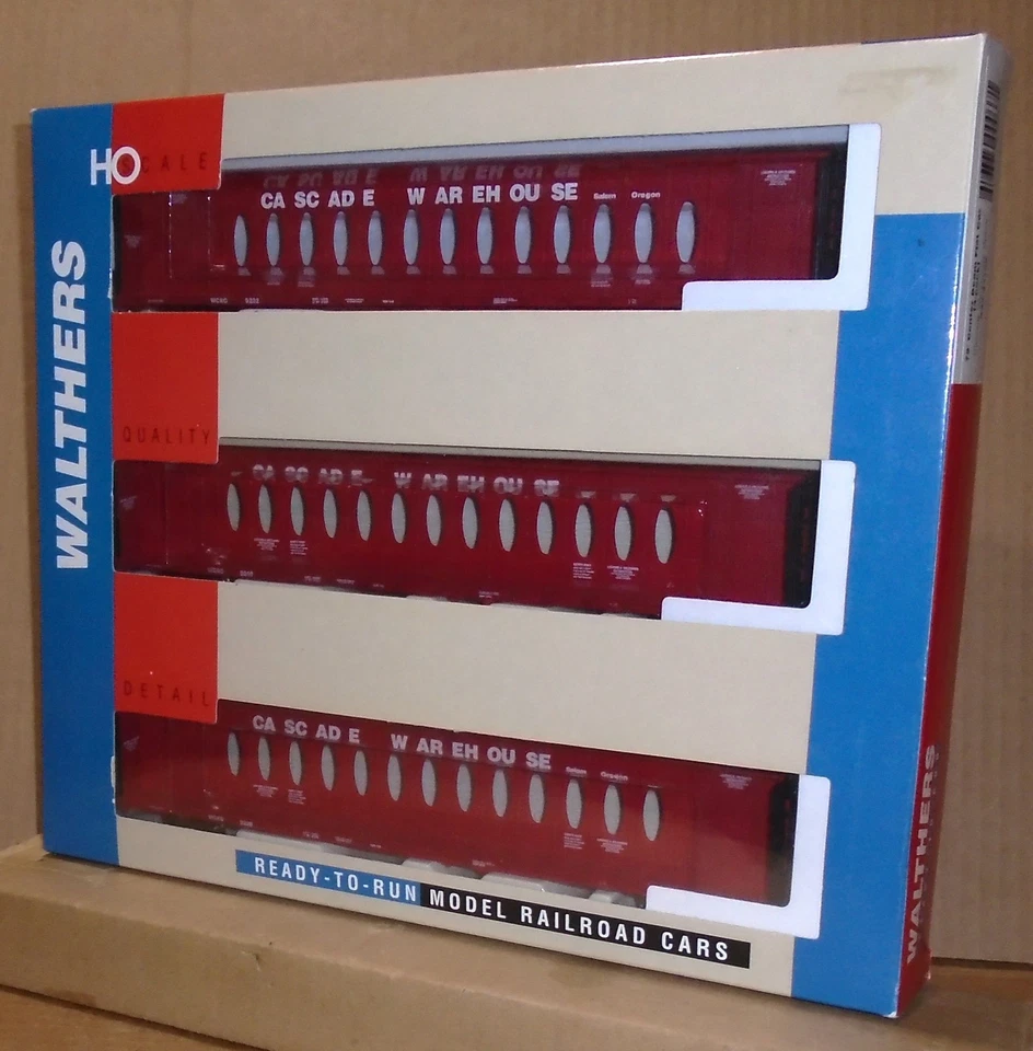 : Walthers Main Line HO "Union Pacific 72' coche plano de haz central" en caja #910-4839 Foto 4 de 4