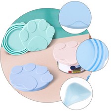 2Pcs Assorted Color Can Lids for Tins Prevent Drying Out 3.5x3.5x0.39 Inch