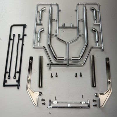 Tamiya Ford Aeromax  Exhaust 1/14 Semi Smoke Stacks 563109 Tractor Truck