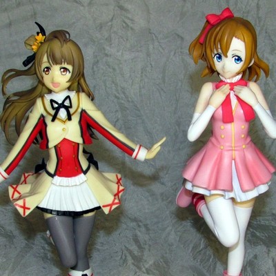 2 Figuren zum Anime Love Live! aus Japan, Kotori Minami und Honoka Kosaka, SEGA