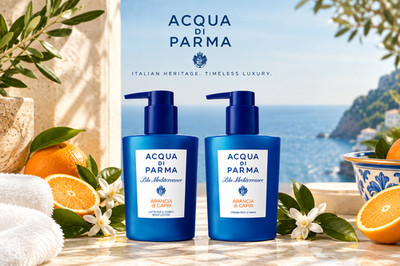 Acqua di Parma Blu Mediterraneo Shower Gel & Body Lotion Set   300 ML each