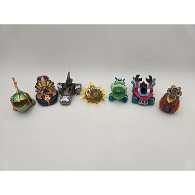 Skylanders SuperChargers Vehicle Lot 7 Figures Sea Shadow Shark Tank Reef Ripper