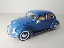 Bburago - 1955 Vw Beetle Blue 1000000th 118 Diecast - No Box