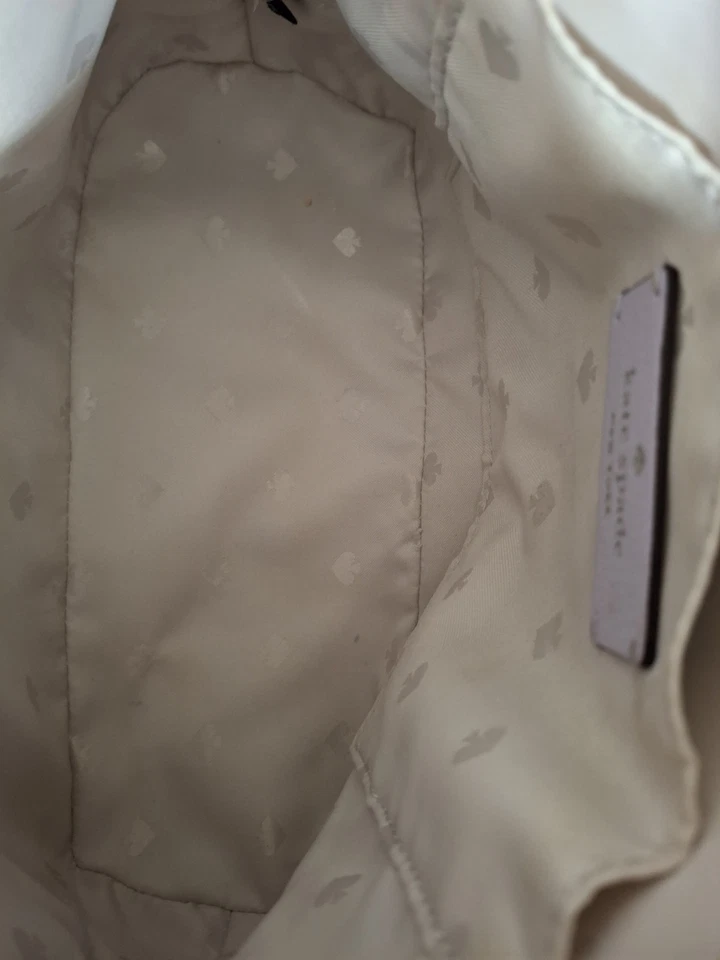 kate spadeHollie Spade Clover Geo Embossed Dome Crossbody Frozen Lilac - Image 3 of 4