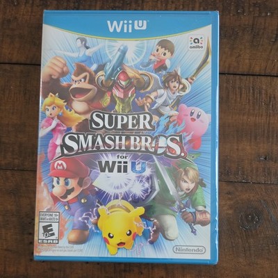 Brand New Factory Sealed Super Smash Bros Nintendo Wii U Video Game US Version