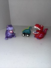 Vintage 1997 Burger King Land Before Time Kids Meal Toys lot of 3