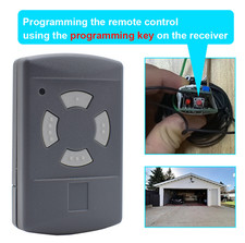 HORMANN GARAGE DOOR REMOTE CONTROL GREY BUTTONS 40MHZ GARADOR OPENER CLICKER