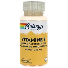 Solaray Vitamin E 400 I.U 50 Capsules