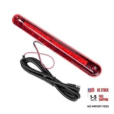 Third Brake Light, 24 LED 12V Waterproof Car High-Mounted Rear Brake Tail