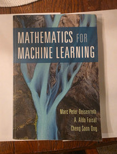 Mathematics for Machine Learning Paperback by Marc Peter Deisenroth