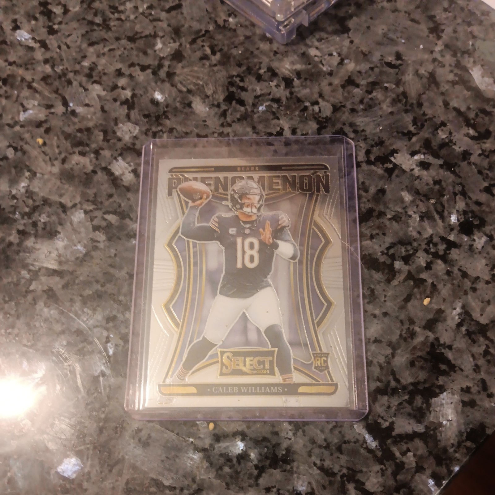 2024 Panini Select Caleb Williams Rookie RC Phenomenon #1 Silver Prizm Bears