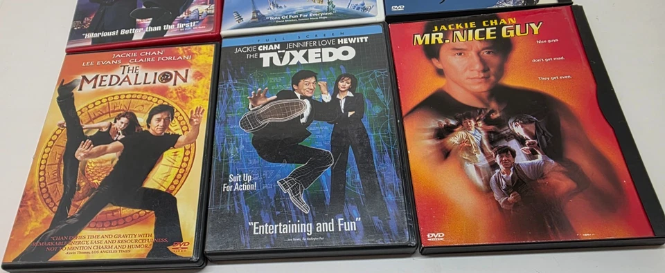 Jackie Chan Movie DVD Lot Of 6 Action Fighting Comedy - Image 2 of 4