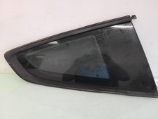 Passenger Quarter Glass Coupe Stationary Black Trim Fits 15-17 MUSTANG 570929