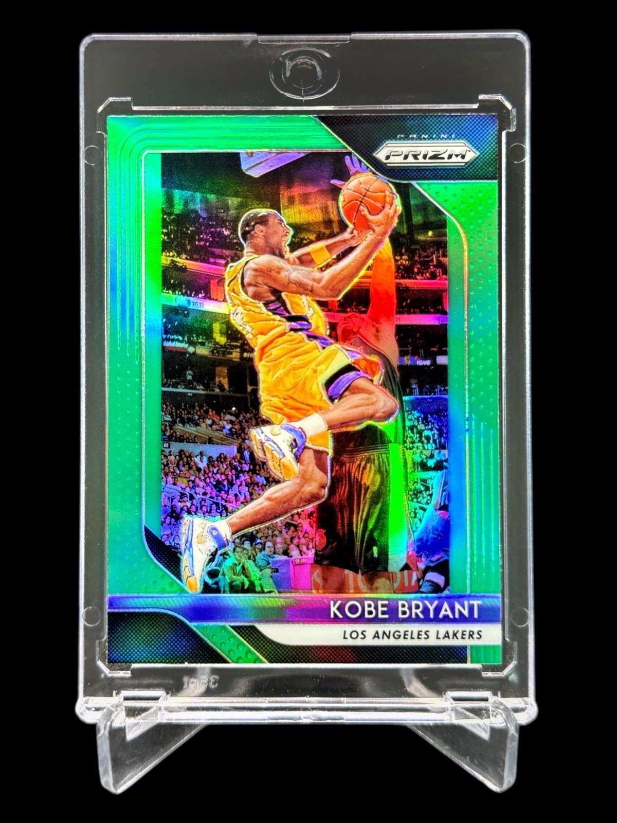 2018 Panini Prizm KOBE BRYANG GREEN REFRACTOR #15 HOLO LAKERS SSP🔥RARE🔥1:400🔥