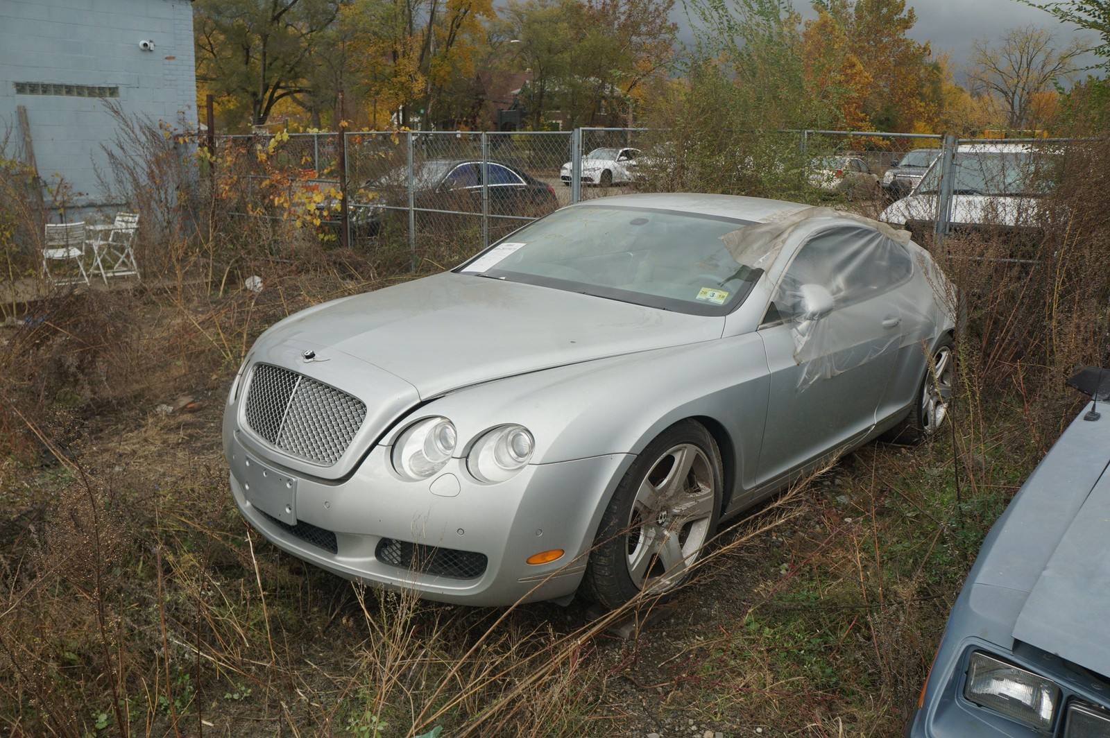 Left Curtain Overhead Roof Airbag 3W0880741B OEM Bentley Continental Gt 2003-10