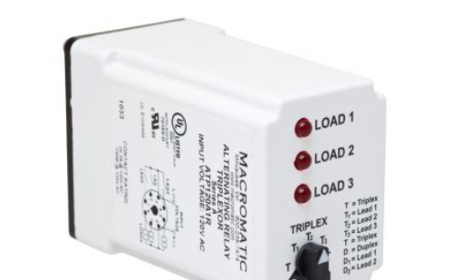 ATP120A1R Macromatic Relays, ATP Series Alternating Relay/Triplexer, 120VAC,