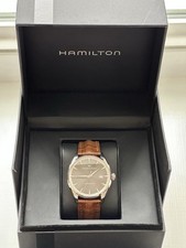 Hamilton Jazzmaster - Gent Watch - Quartz - Brown Leather - H324510 - Swiss Made 5