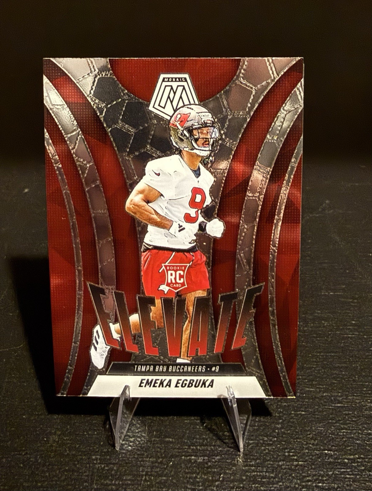 2025 Panini Mosaic - Elevate Emeka Egbuka #2 (RC)