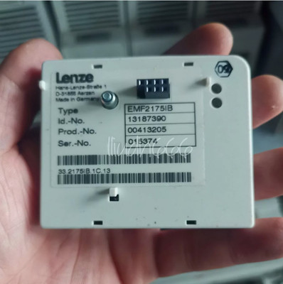 Used 1PCS Lenze EMF2175IB panel
