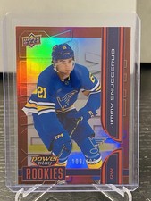 2025-26 Upper Deck Extended Series Power Play Rookies Red Jimmy Snuggerud /199