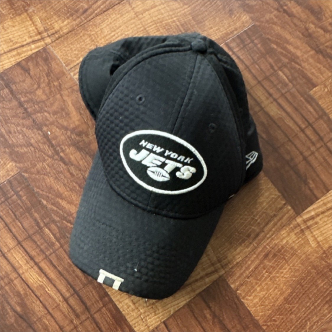 New Era 39Thirty New York Jets Black Stretch Baseball Cap L/XL Men's