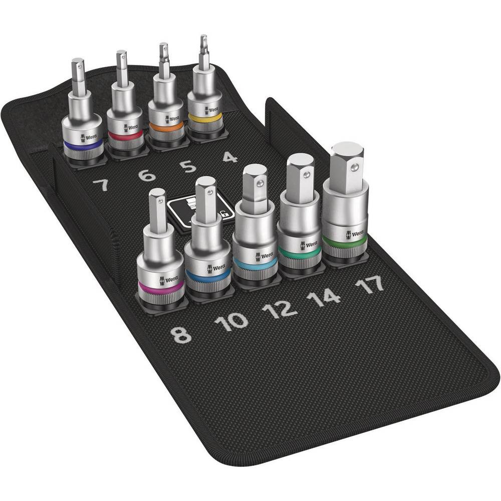 Wera 8740 C Высокочастотный наконечник для нарезания резцов 1/2 (12,5 мм) 9teilig 05004201001