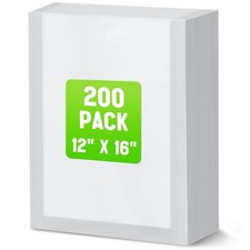 200 Count Vacuum Sealer Bags for Food Clear Vacuum Chamber Sealer Bags 3 Mil ...